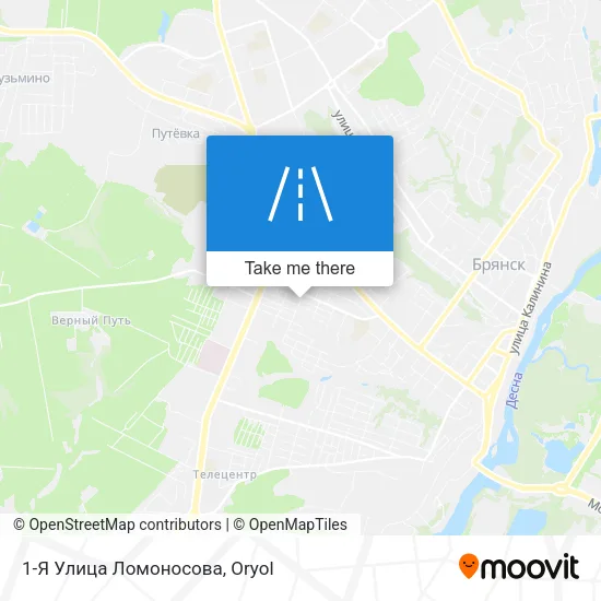 1-Я Улица Ломоносова map