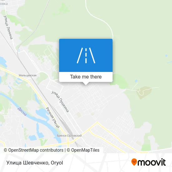 Улица Шевченко map