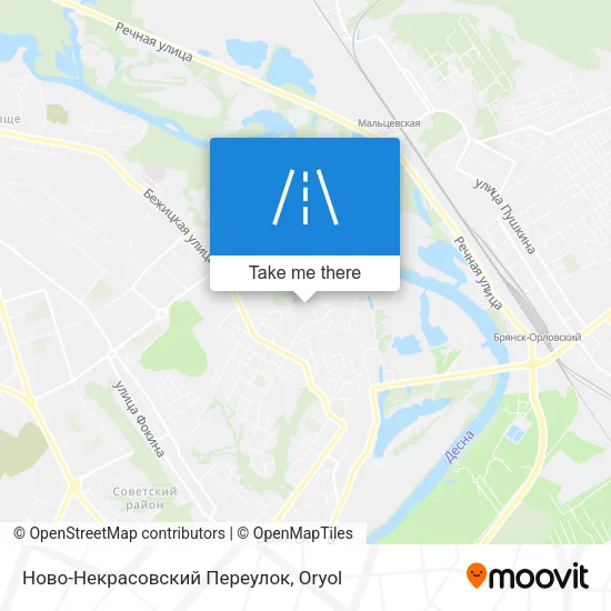 Ново-Некрасовский Переулок map