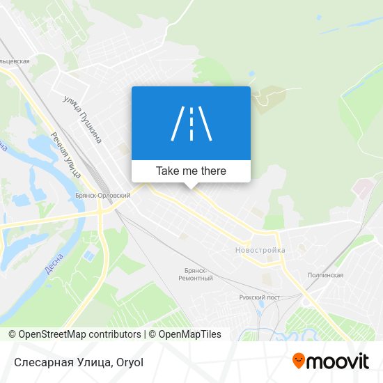 Слесарная Улица map