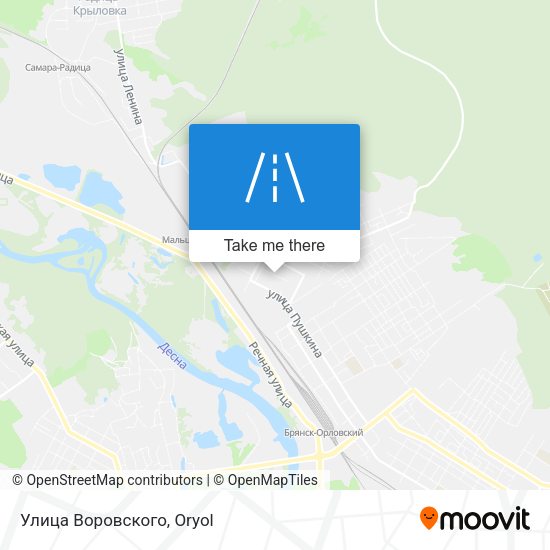 Улица Воровского map