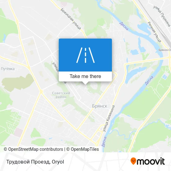 Трудовой Проезд map
