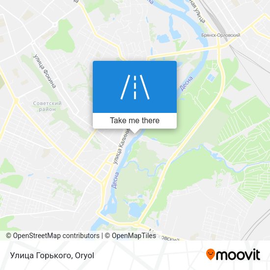 Улица Горького map
