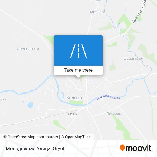 Молодёжная Улица map