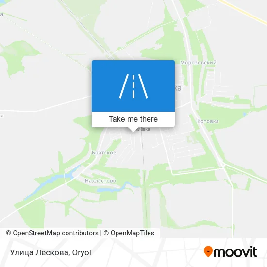 Улица Лескова map