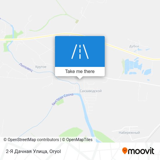 2-Я Дачная Улица map
