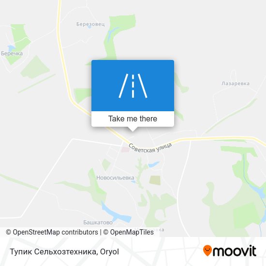 Тупик Сельхозтехника map