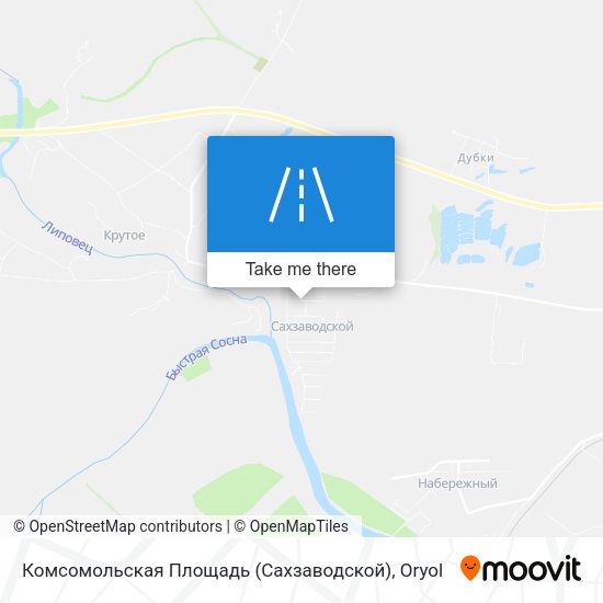 Комсомольская Площадь (Сахзаводской) map