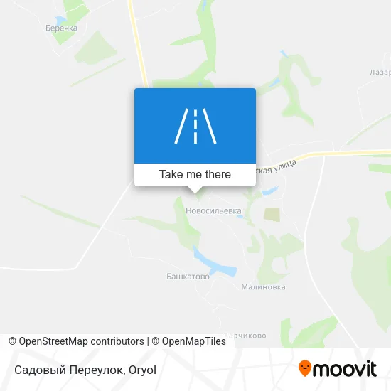 Садовый Переулок map