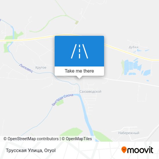 Трусская Улица map