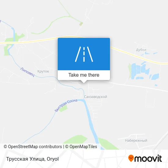 Трусская Улица map