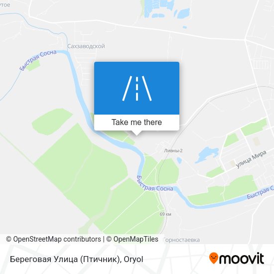 Береговая Улица (Птичник) map