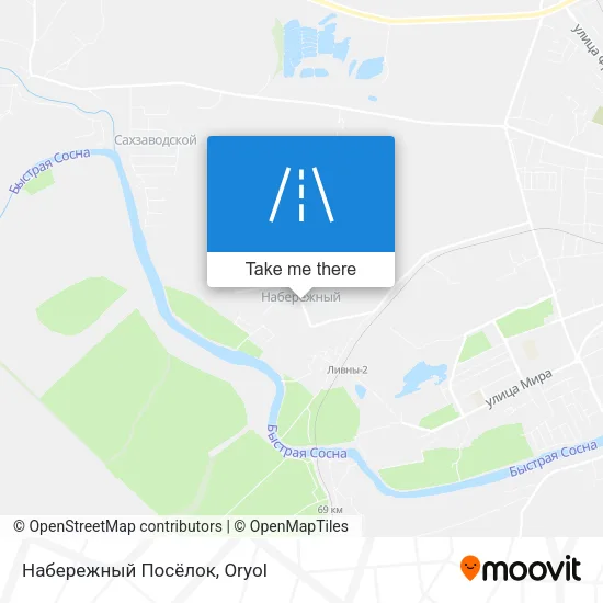 Набережный Посёлок map