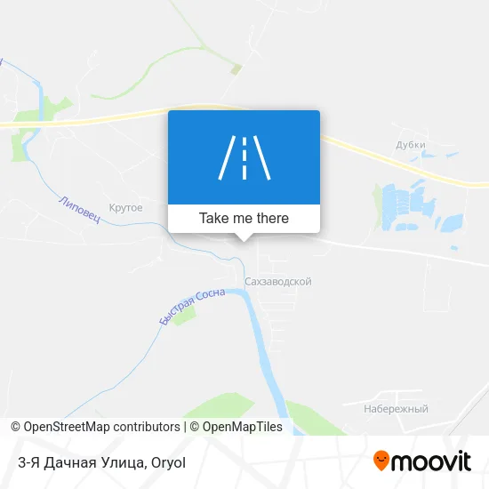 3-Я Дачная Улица map
