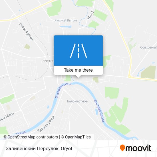 Заливенский Переулок map