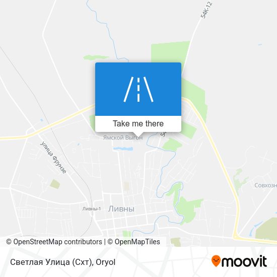Светлая Улица (Схт) map