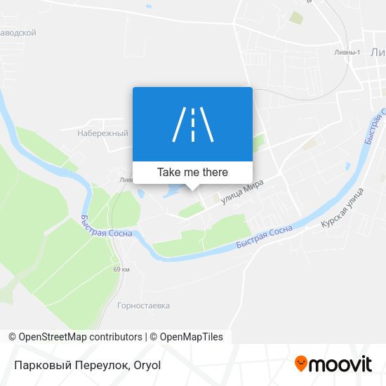 Парковый Переулок map