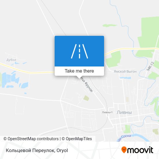 Кольцевой Переулок map