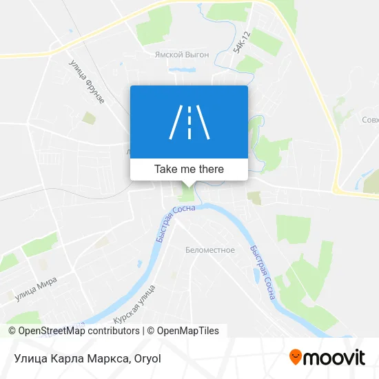 Улица Карла Маркса map