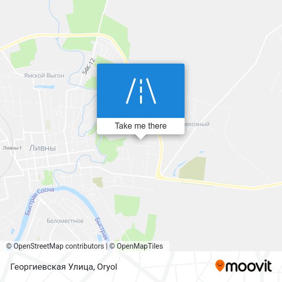 Георгиевская Улица map
