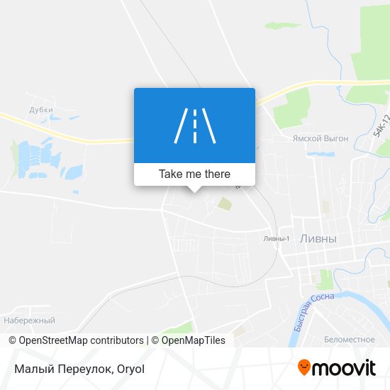 Малый Переулок map
