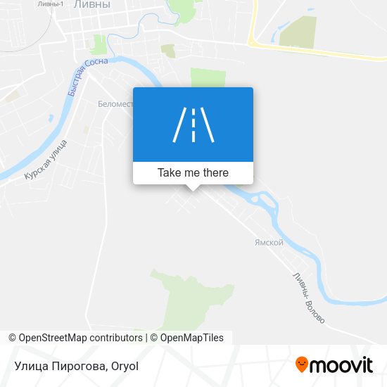Улица Пирогова map