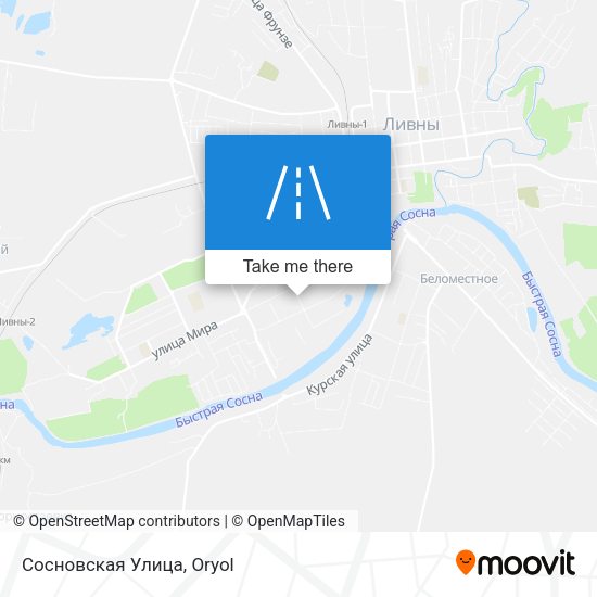 Сосновская Улица map