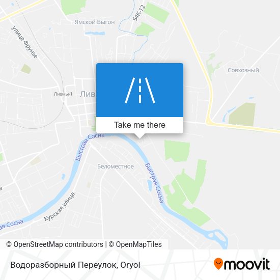 Водоразборный Переулок map