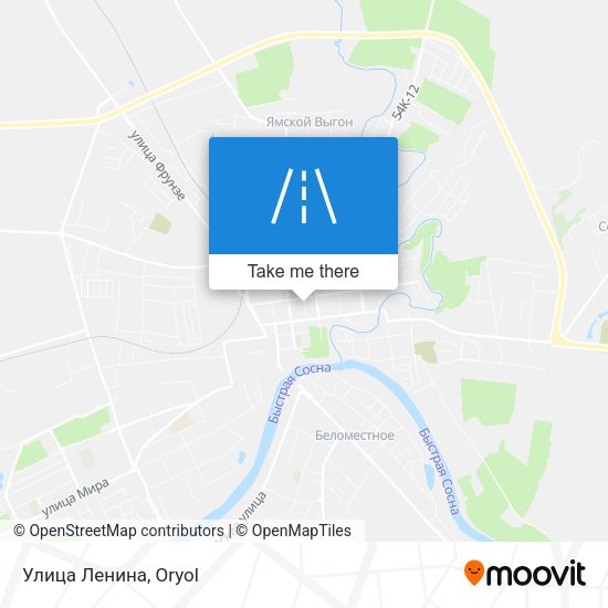 Улица Ленина map