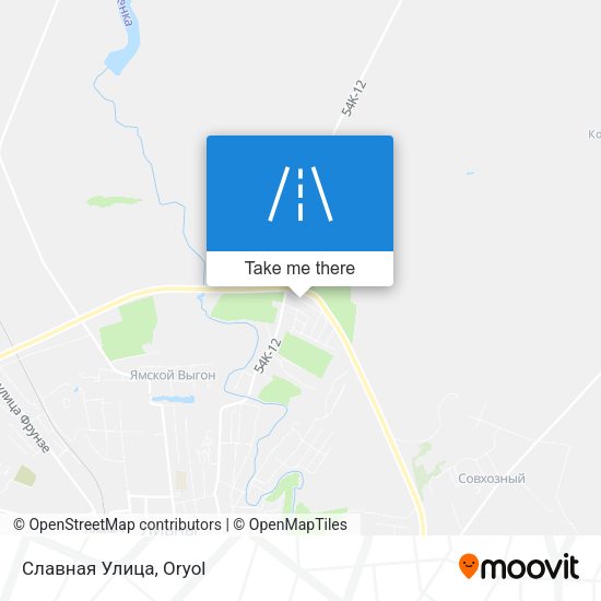 Славная Улица map