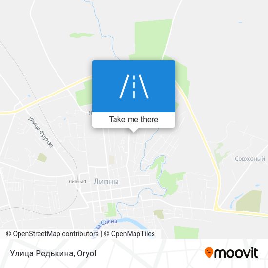 Улица Редькина map