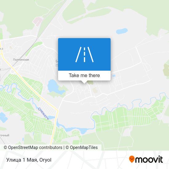 Улица 1 Мая map