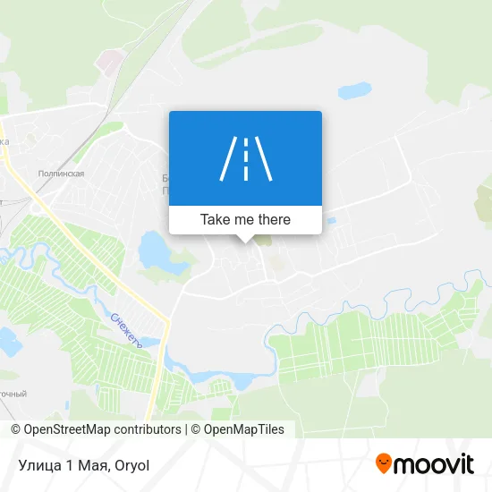Улица 1 Мая map