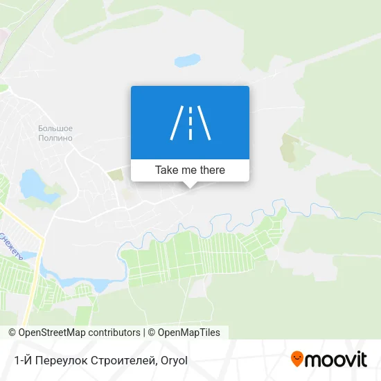 1-Й Переулок Строителей map