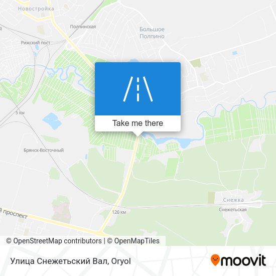 Улица Снежетьский Вал map
