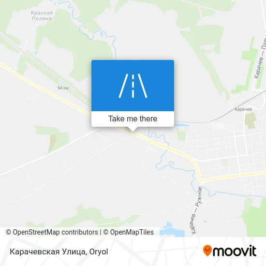 Карачевская Улица map
