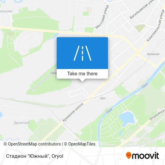 Стадион "Южный" map