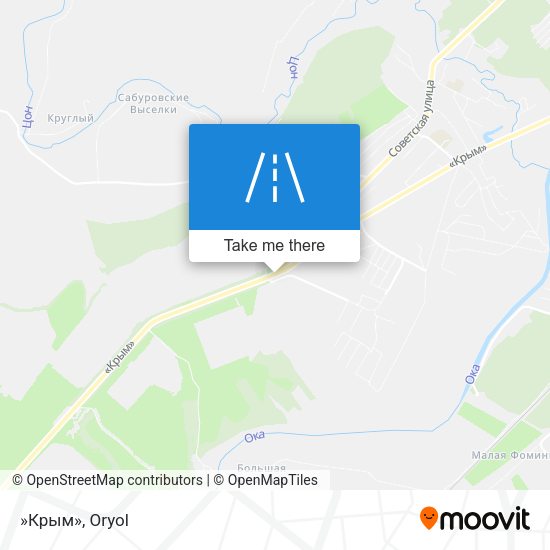 »Крым» map