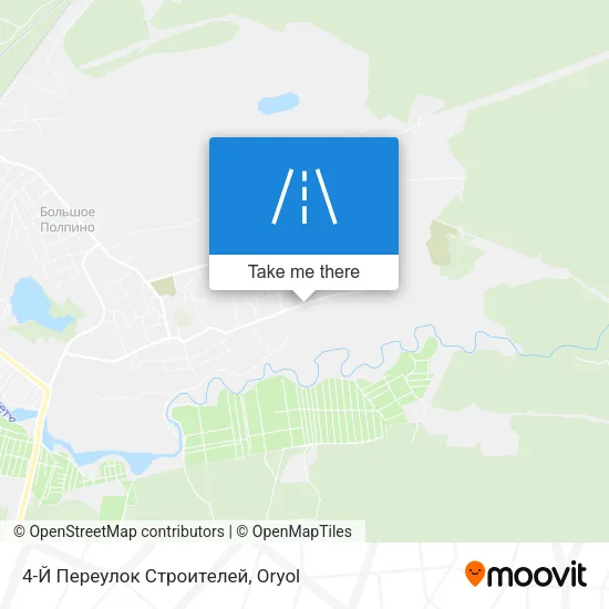 4-Й Переулок Строителей map