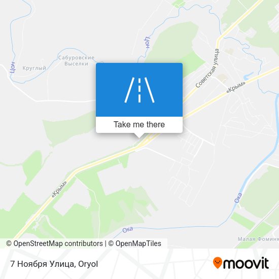 7 Ноября Улица map