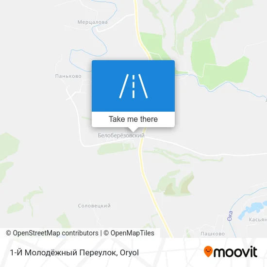 1-Й Молодёжный Переулок map