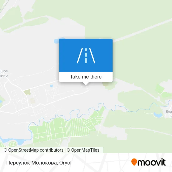 Переулок Молокова map