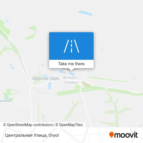 Центральная Улица map