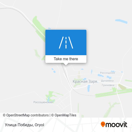 Улица Победы map