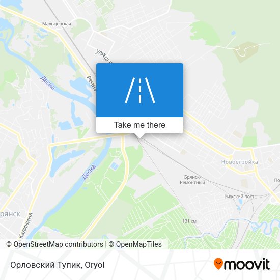 Орловский Тупик map