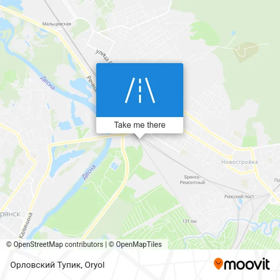 Орловский Тупик map