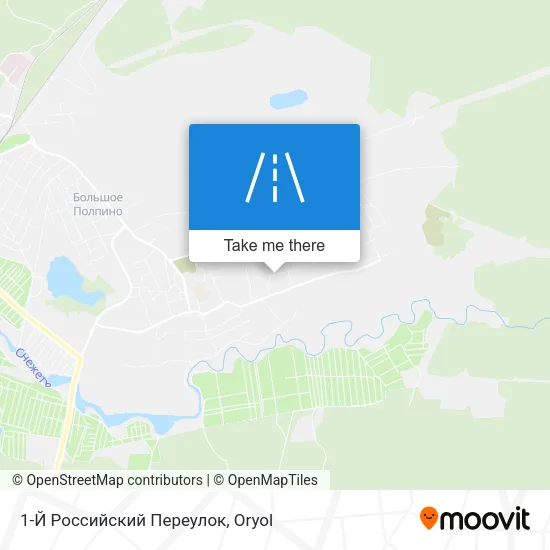 1-Й Российский Переулок map