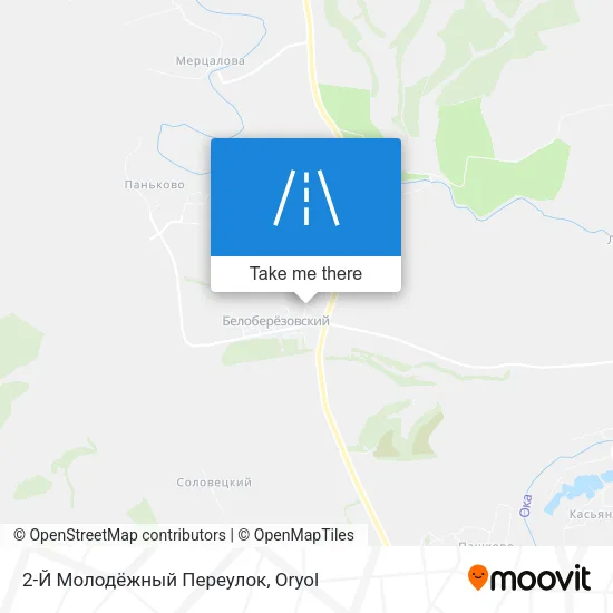 2-Й Молодёжный Переулок map