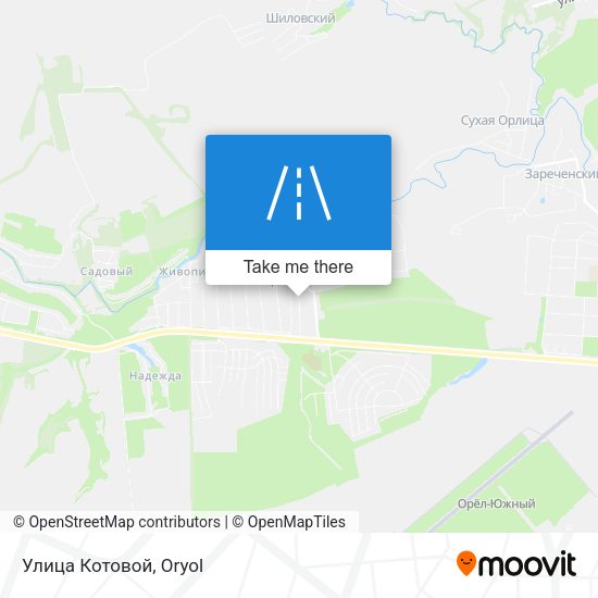 Улица Котовой map