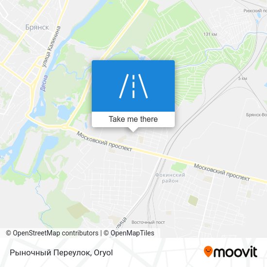 Рыночный Переулок map